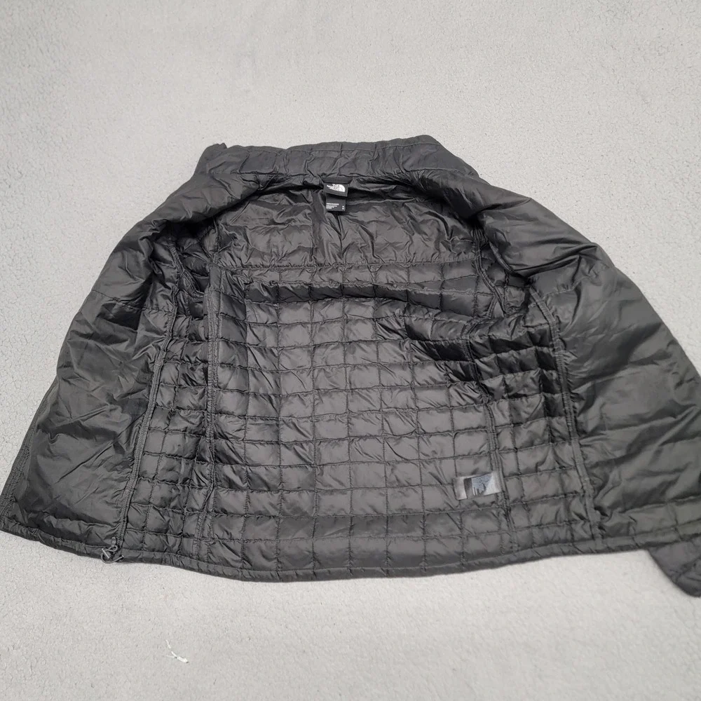 The North Face Jacket Mens Medium Gray ThermoBall Eco Quilted Insulated NF0A3Y3N